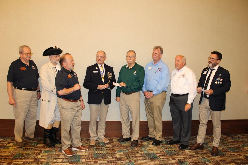 FLSSAR President CW announcing to FAAM committee that the Ladies Auxiliary voted to donate at the 2025 Fall Board of Management meeting